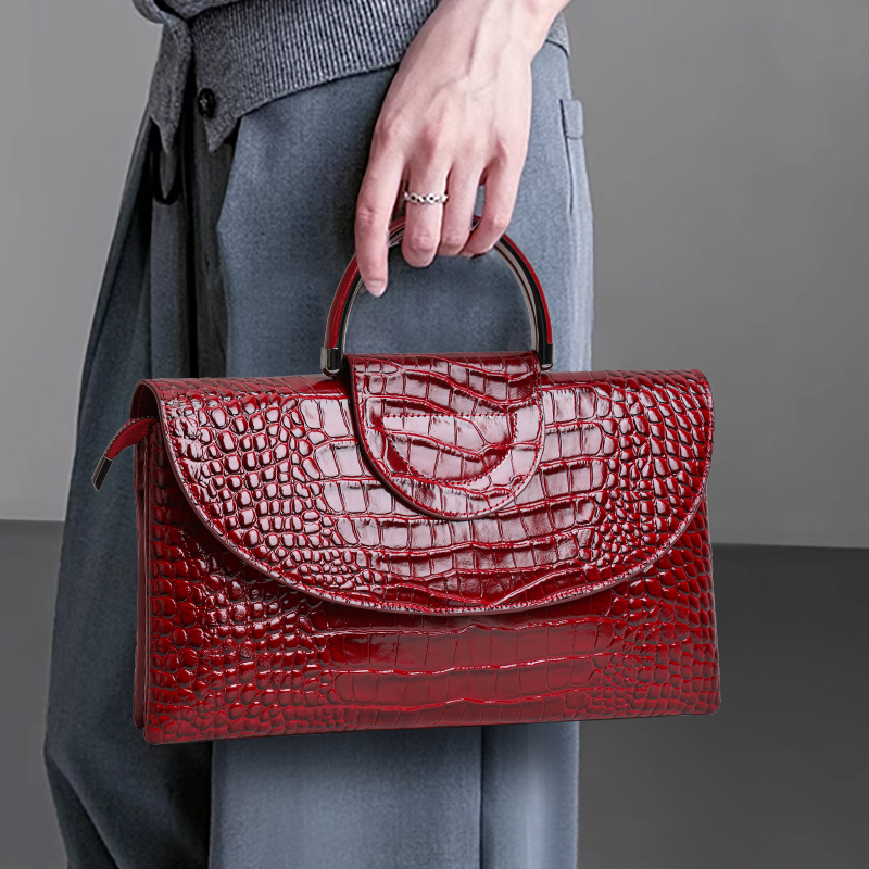 Leatherwork Embossing - Женская сумка Aidrani из натуральной кожи,