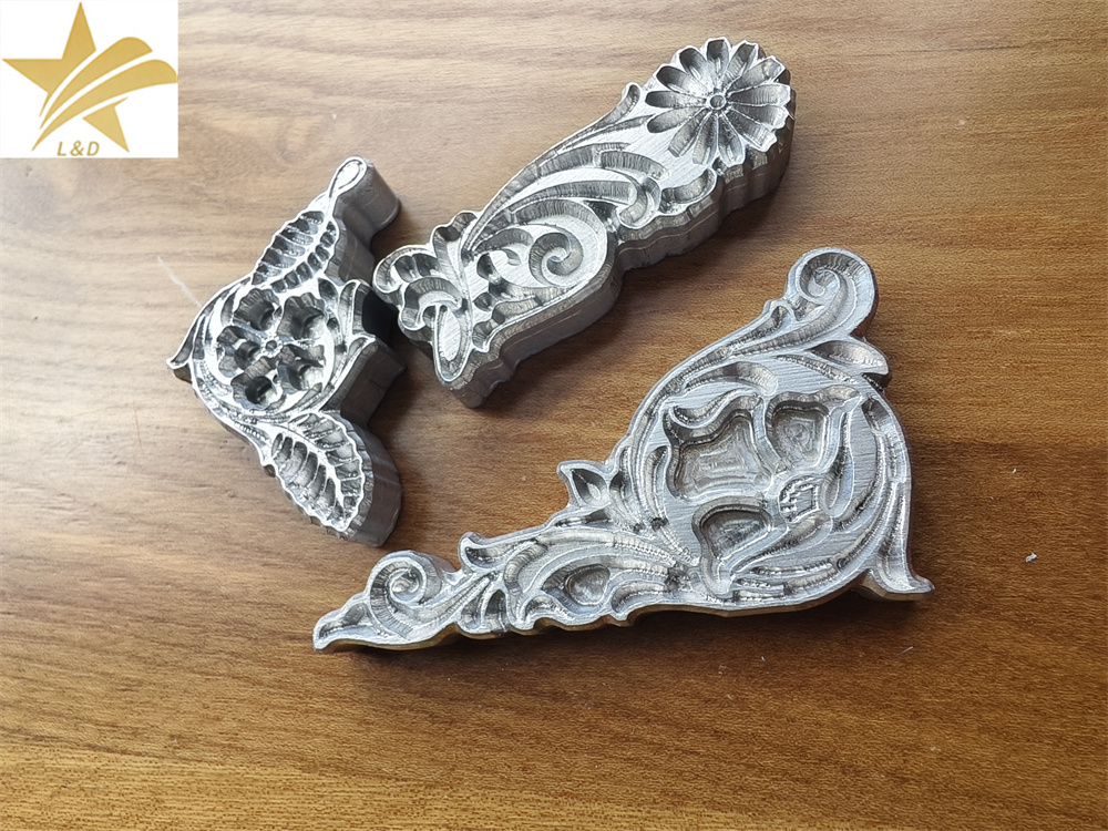 Leatherwork Embossing - Набор из 3 шт. 3D-штампов для