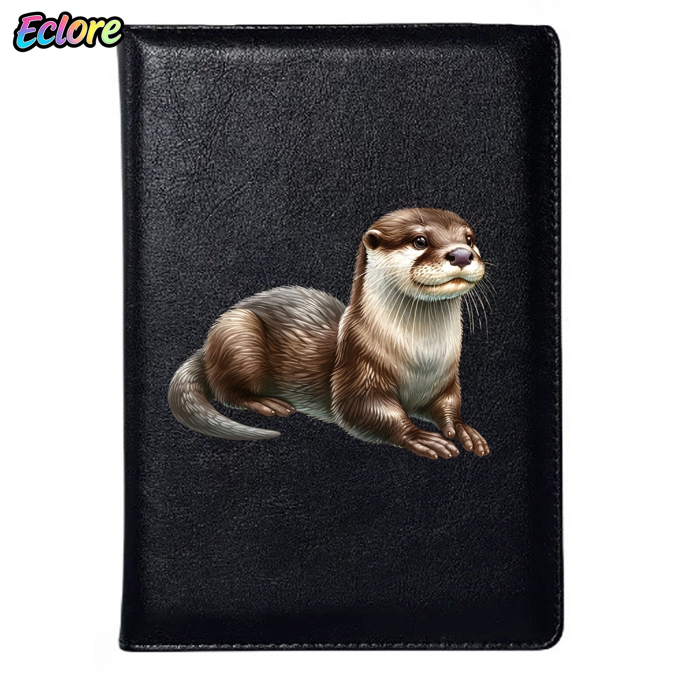 Leather Work Diary Covers - Реалистичный блокнот в виде выдры из