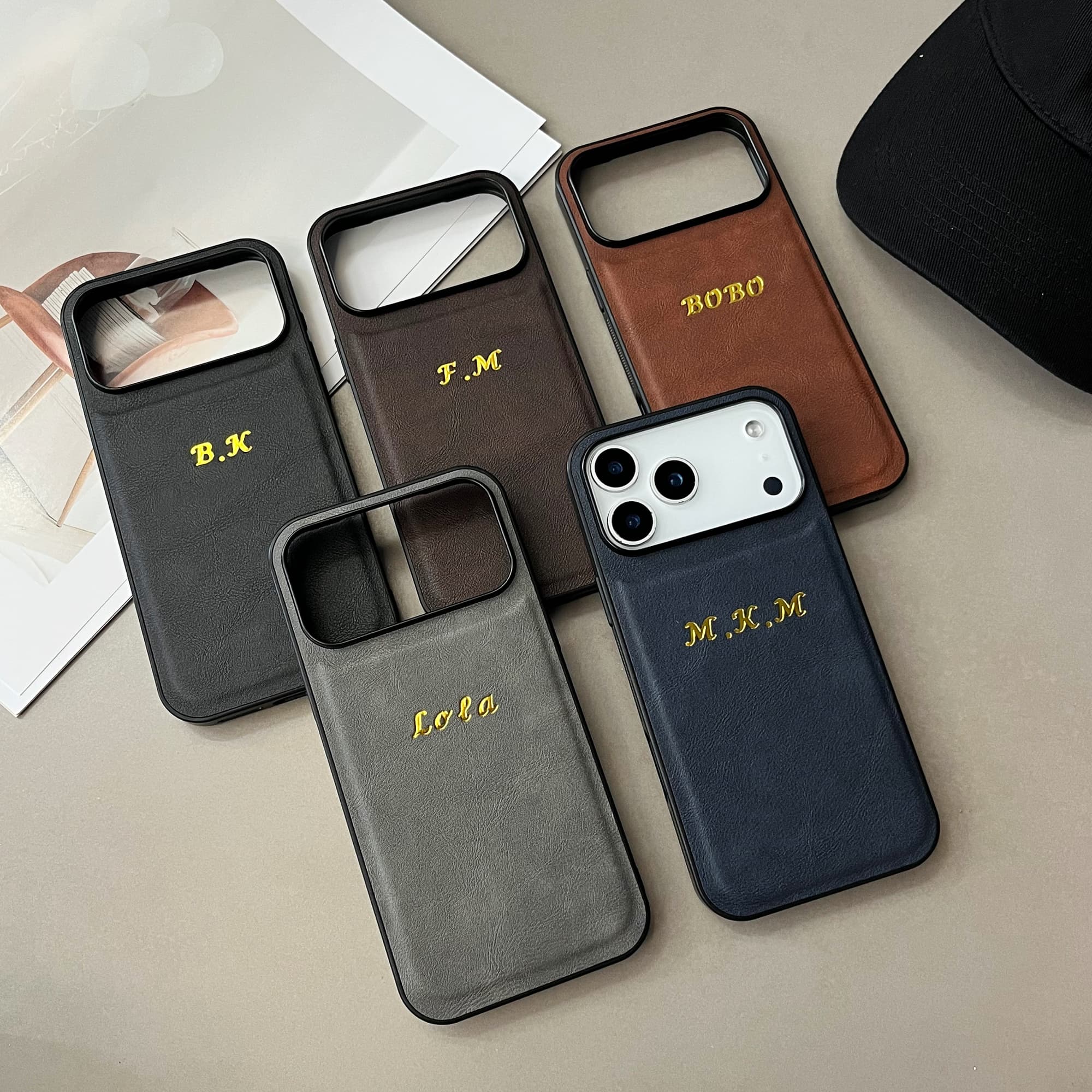Leatherwork Embossing - Роскошный чехол для iPhone 11, 12,