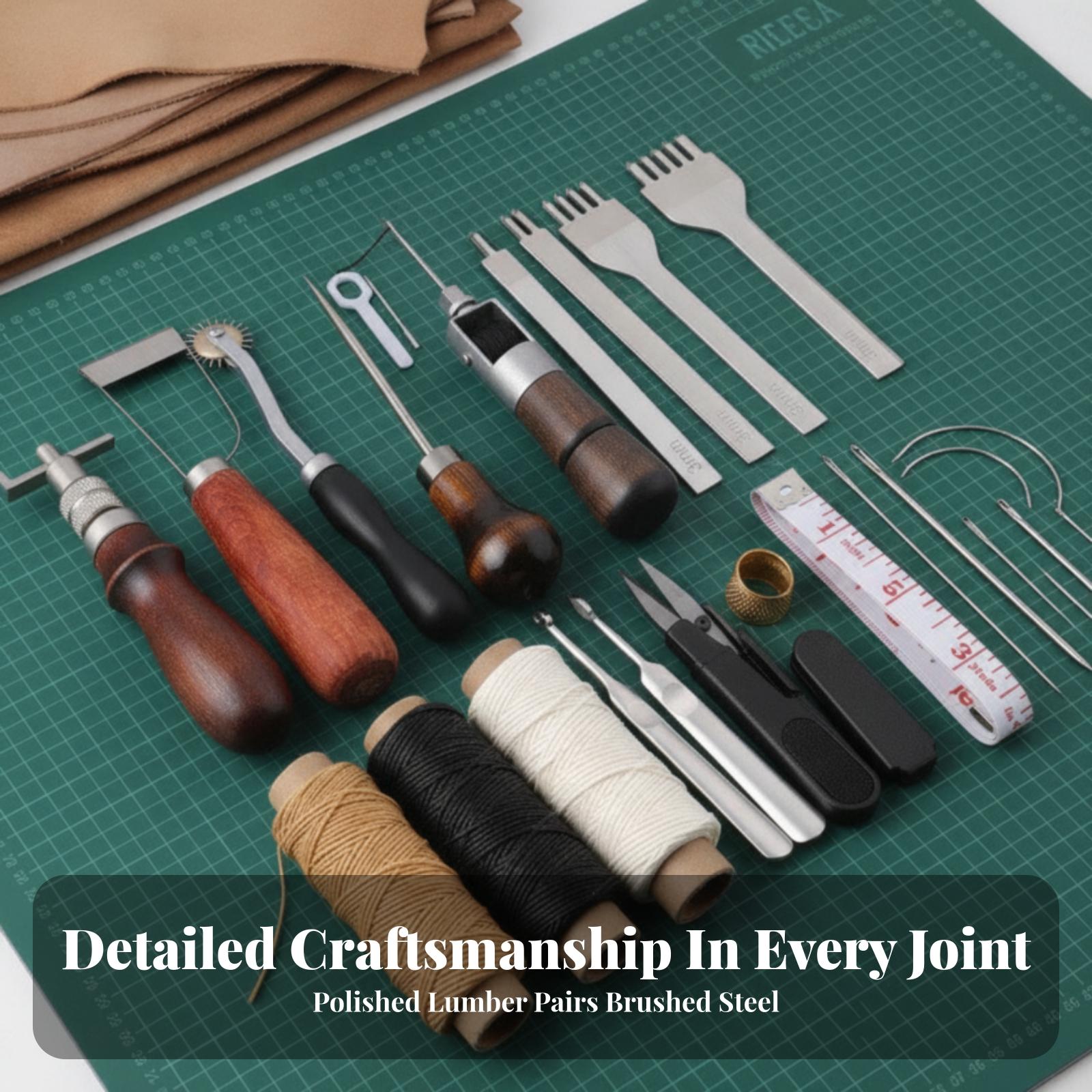 Набор ручных инструментов для  – обзор и цена Leatherwork Hobby