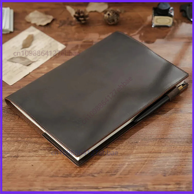 Винтажная кожаная обложка для  – обзор и цена Leather Work Diary Covers