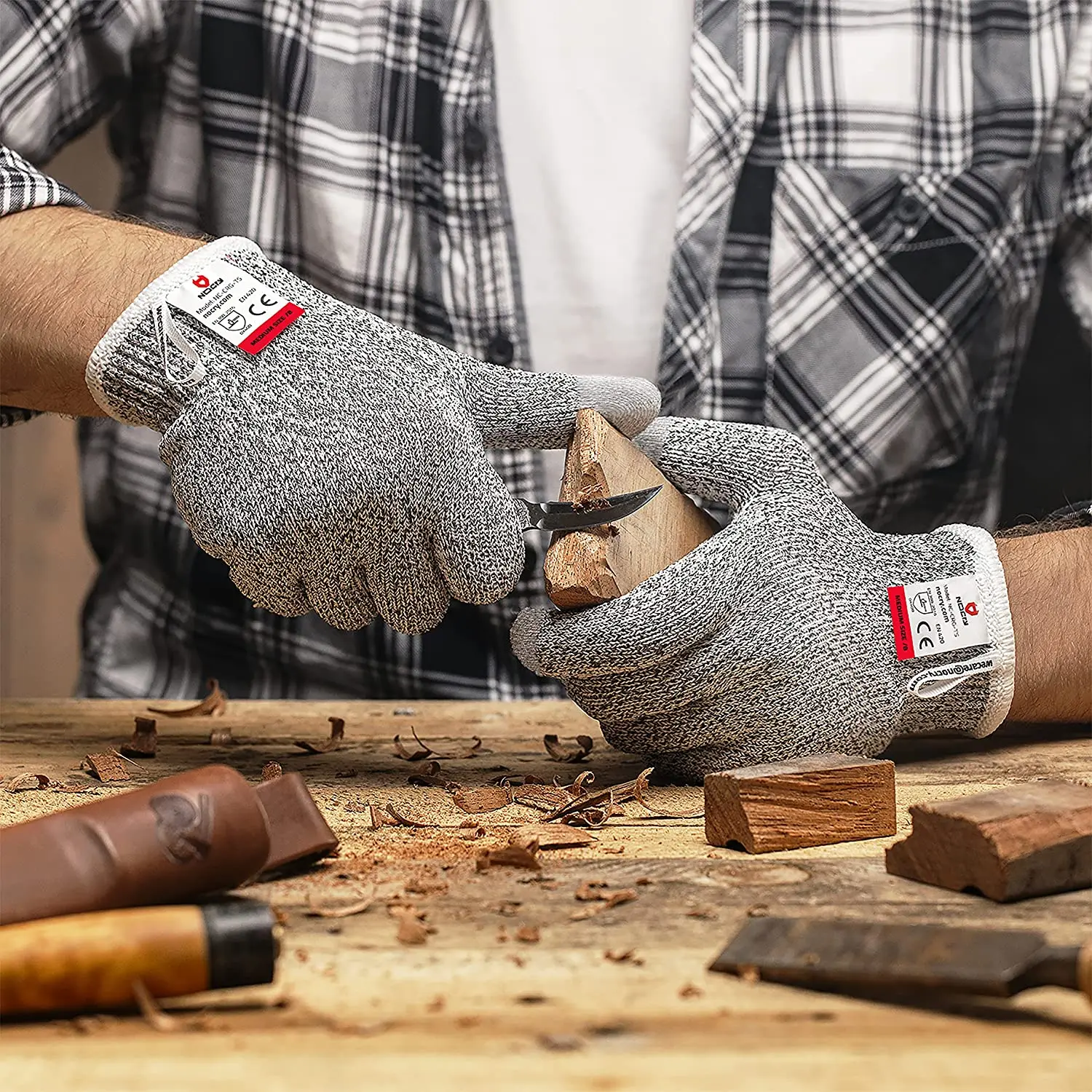 Устойчивые к порезам перчатки  – обзор и цена Leatherworking Leveling