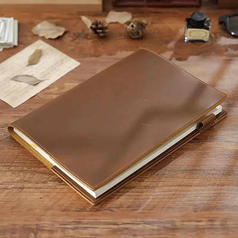 Новая винтажная кожаная обложк – обзор и цена Leather Work Diary Covers