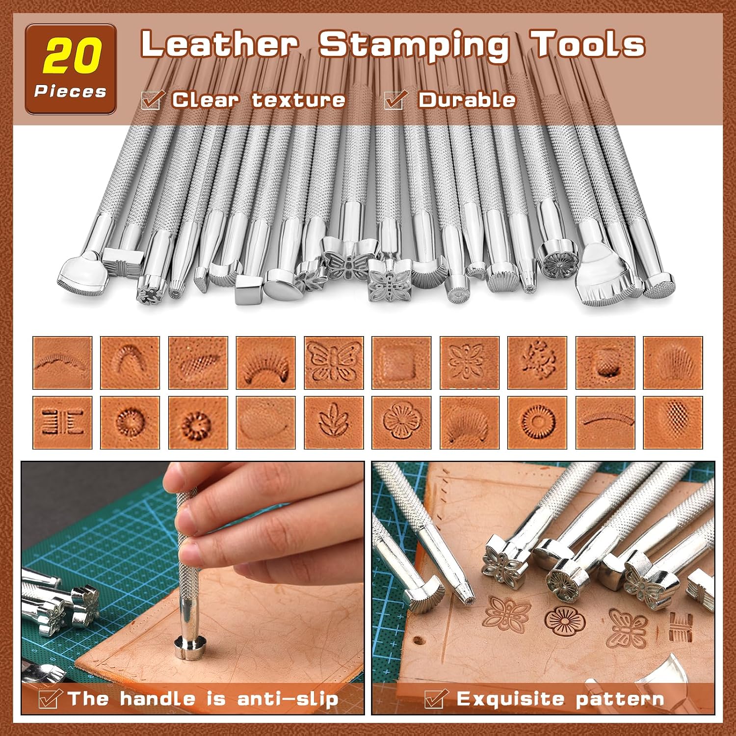 Набор инструментов для работы  – обзор и цена Leatherwork Essentials